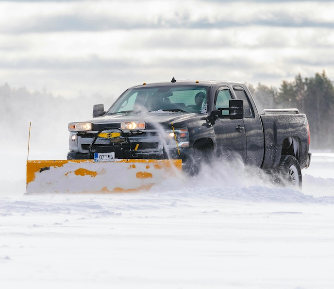 Commercial snow clearing